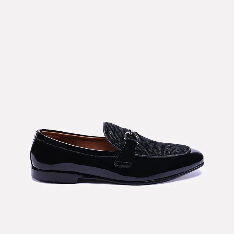 York Black Formal Loafers 0111174