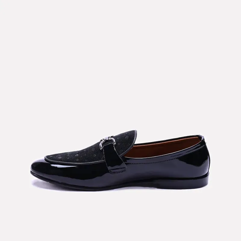 York Black Formal Loafers 0111174