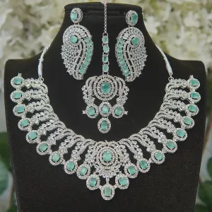 Zirconia Heritage Necklace Set